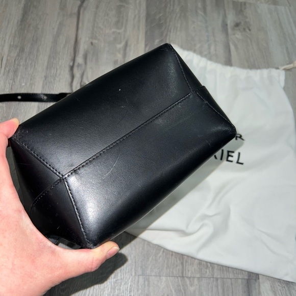 MANSUR GAVRIEL Mini Leather Bucket Bag. - Picture 9 of 15